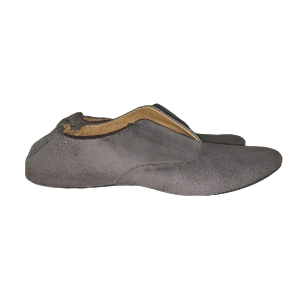 Chocolat‎ Blu Flats Women 7.5 Gray Loafers Shoes Cushion Comfy Minimalist